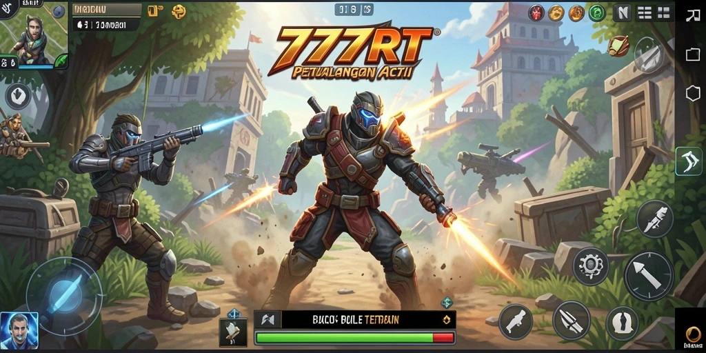 Tampilan menarik dari gameplay ARPG penuh aksi