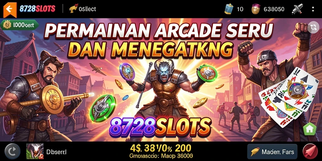 Tangkapan layar menampilkan gameplay seru dalam 8728SLOTS.