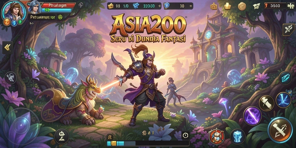 Tampilan gameplay ASIA200 yang menakjubkan dan penuh petualangan.