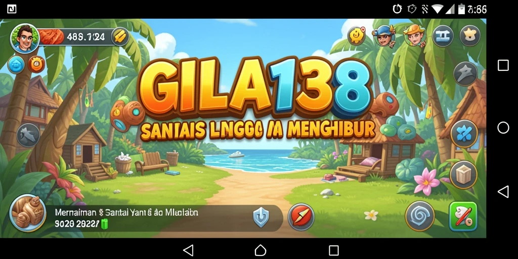 Tampilan gameplay seru di GILA138 dengan berbagai tantangan menarik.