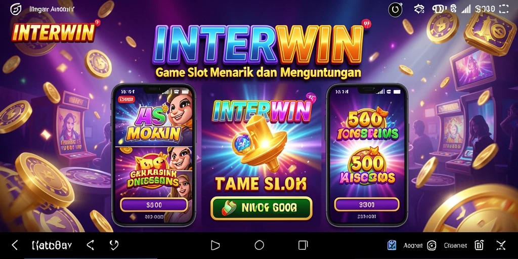 Gameplay INTERWIN slot dengan fitur bonus yang menarik.