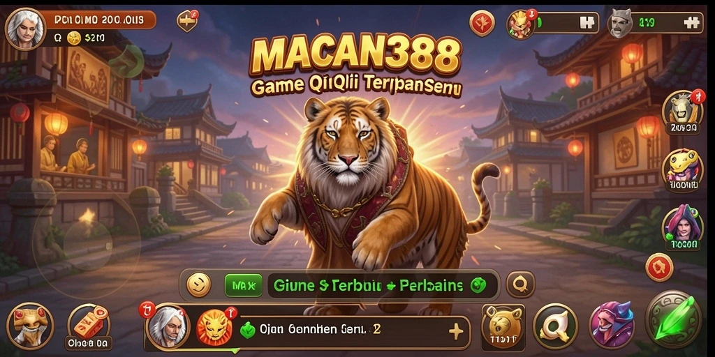 Tampilan gameplay QiuQiu yang mendebarkan di MACAN388.