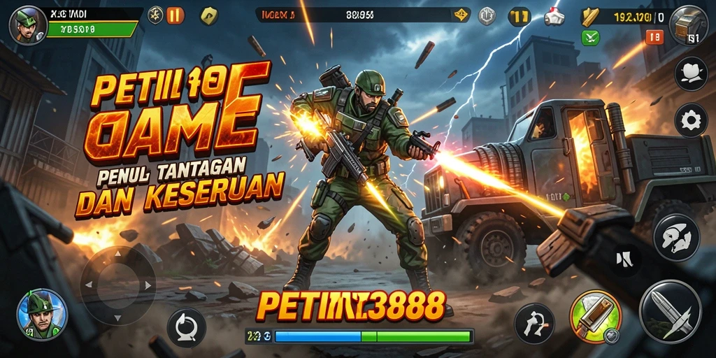Tampilan gameplay aksi seru di PETIR388.