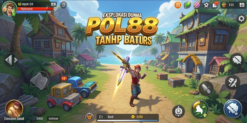Tampilan gameplay menarik di dunia Open World POL88.