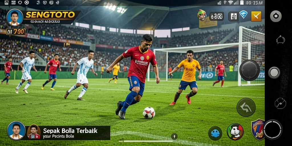 Gameplay SENGTOTO yang seru dan penuh aksi di lapangan.